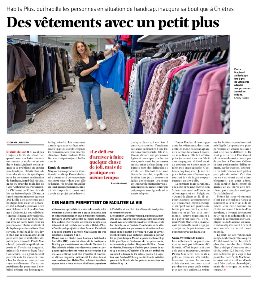 Des vêtements avec un petit plus