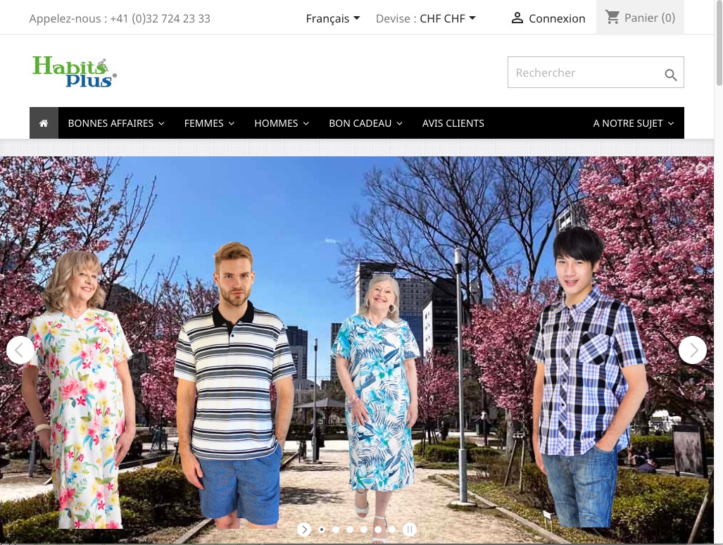 Des vêtements adaptés à chacun Des vêtements adaptés à chacun